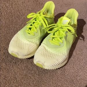 Neon Adidas Alpha Bounce